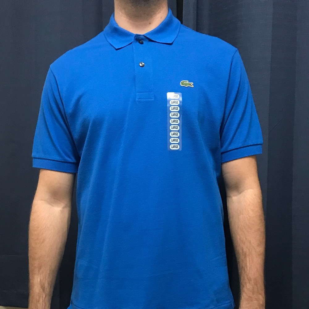 Blue Lacoste Polo